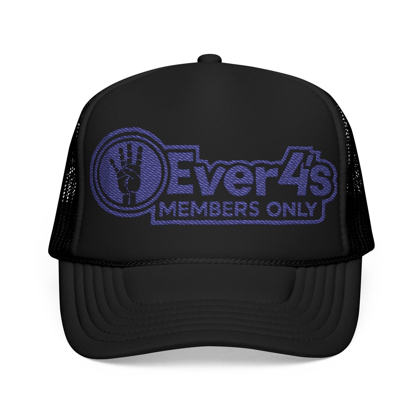 4ever4’s Members Only Embroidered Trucker Hat