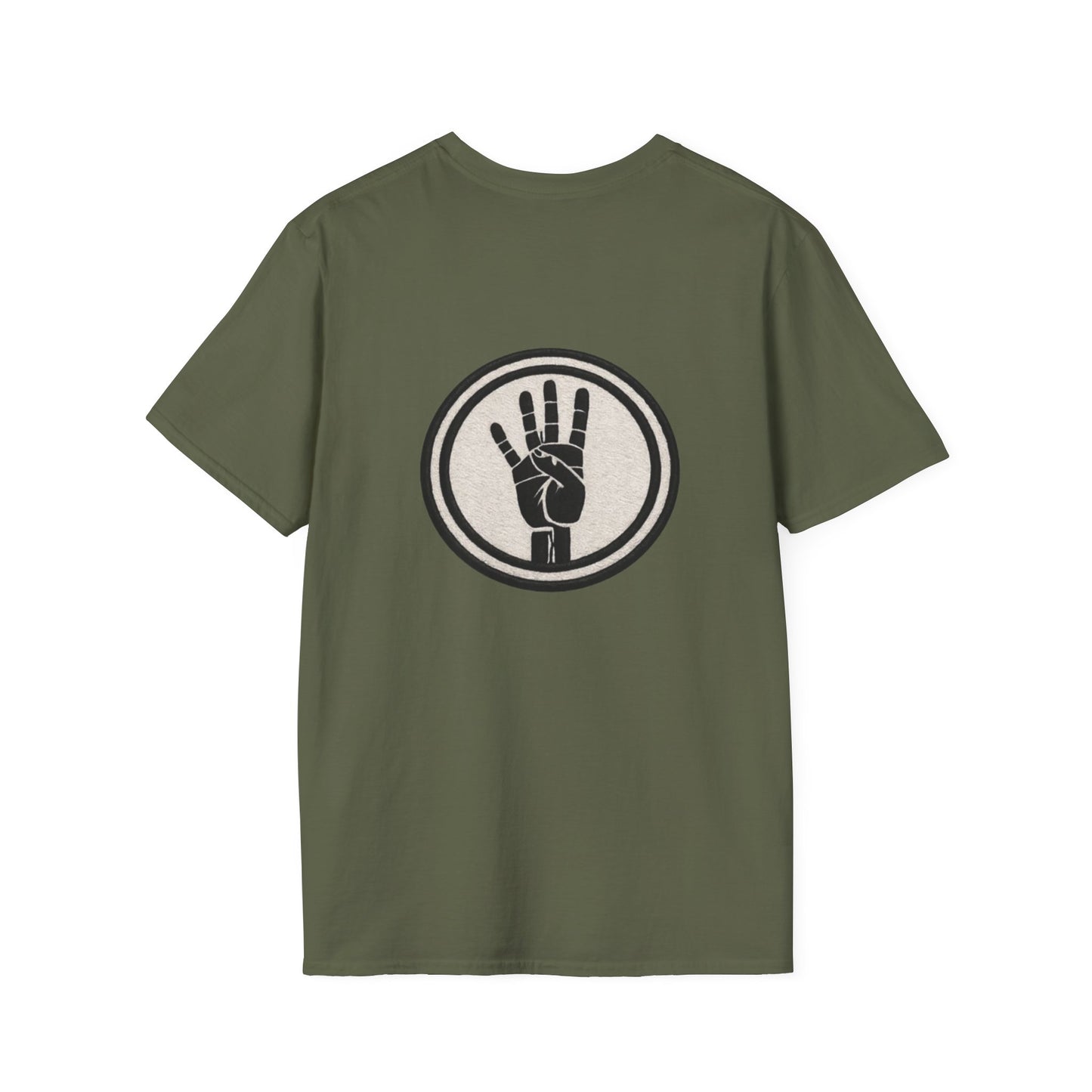 Members Only "4Ever 4's" T‑Shirt — Retro Hand‑Signal Graphic Tee