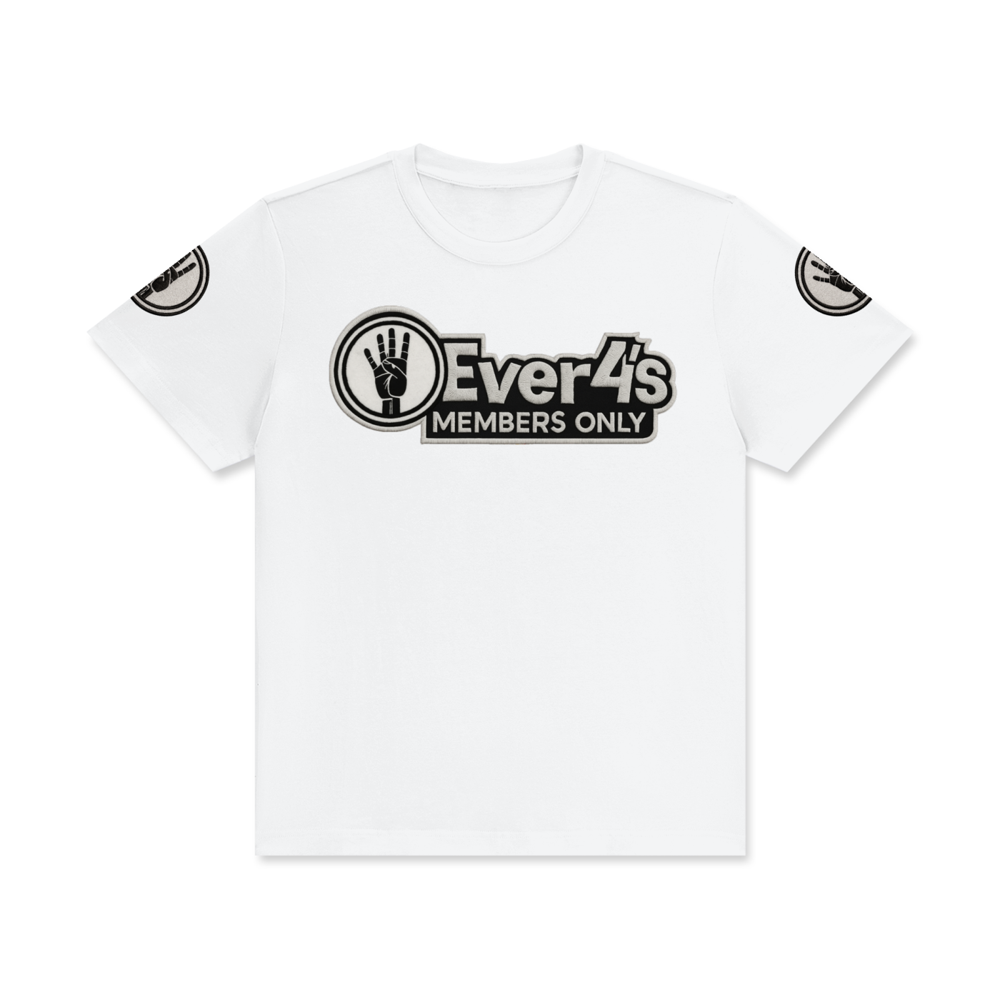 Unisex Classic Crew Neck Cotton T-Shirt