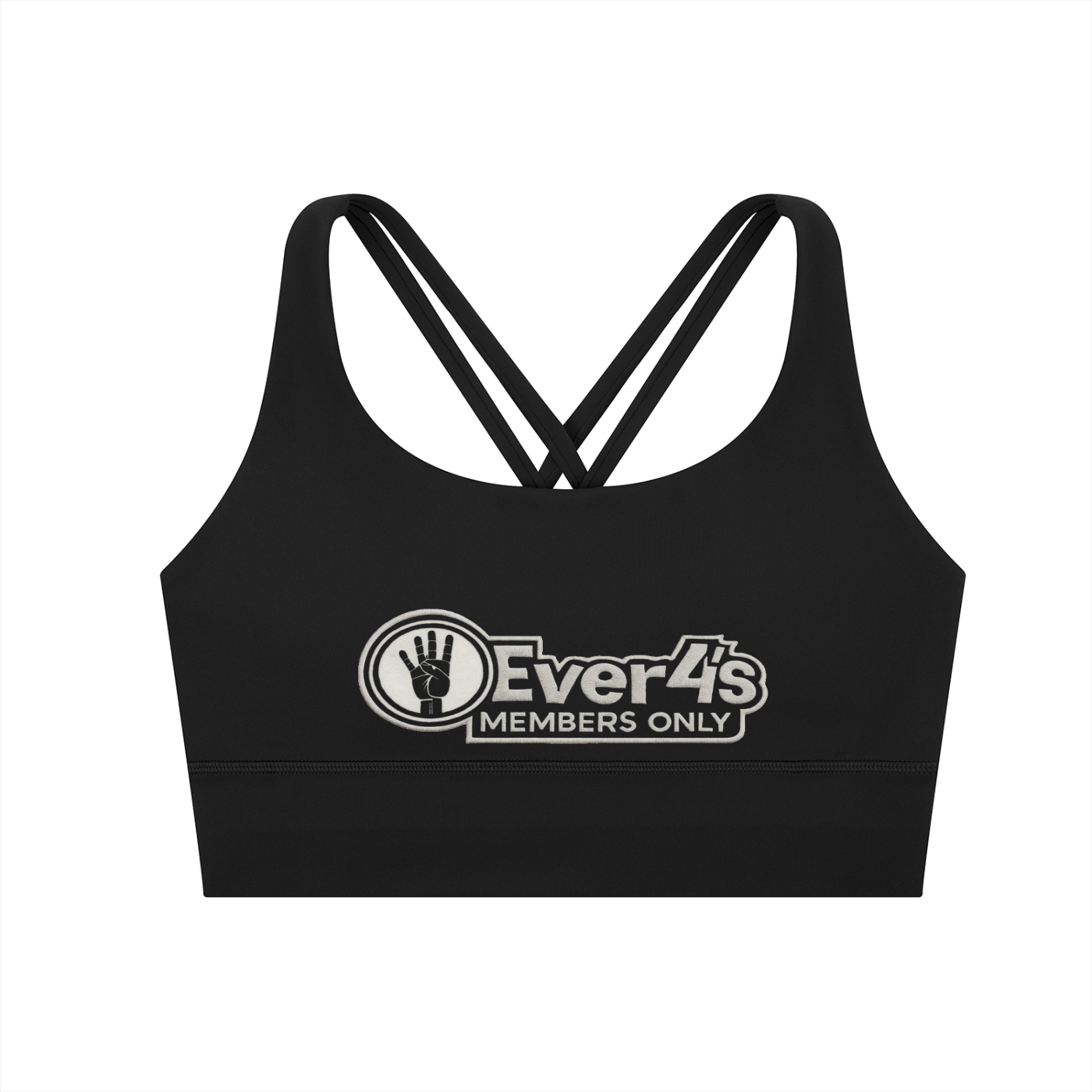4ever4s Strappy Criss-Cross Sports Bra