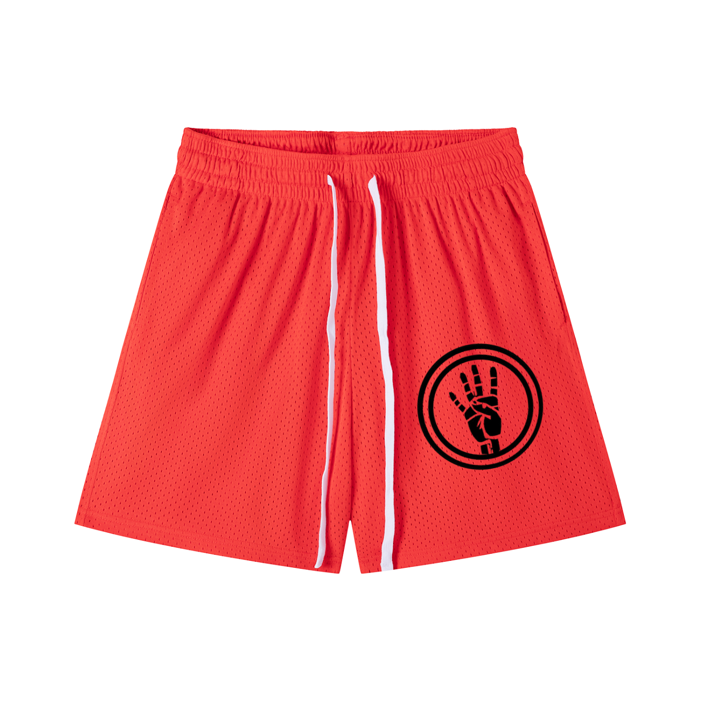 4ever4s Mesh Drawstring Shorts