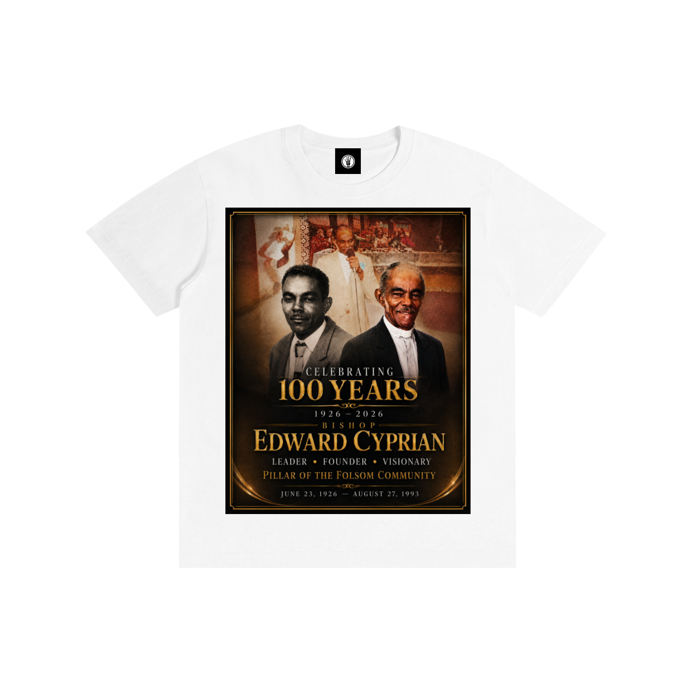 Late Bishop Cyprian Cotton Unisex T-Shirt