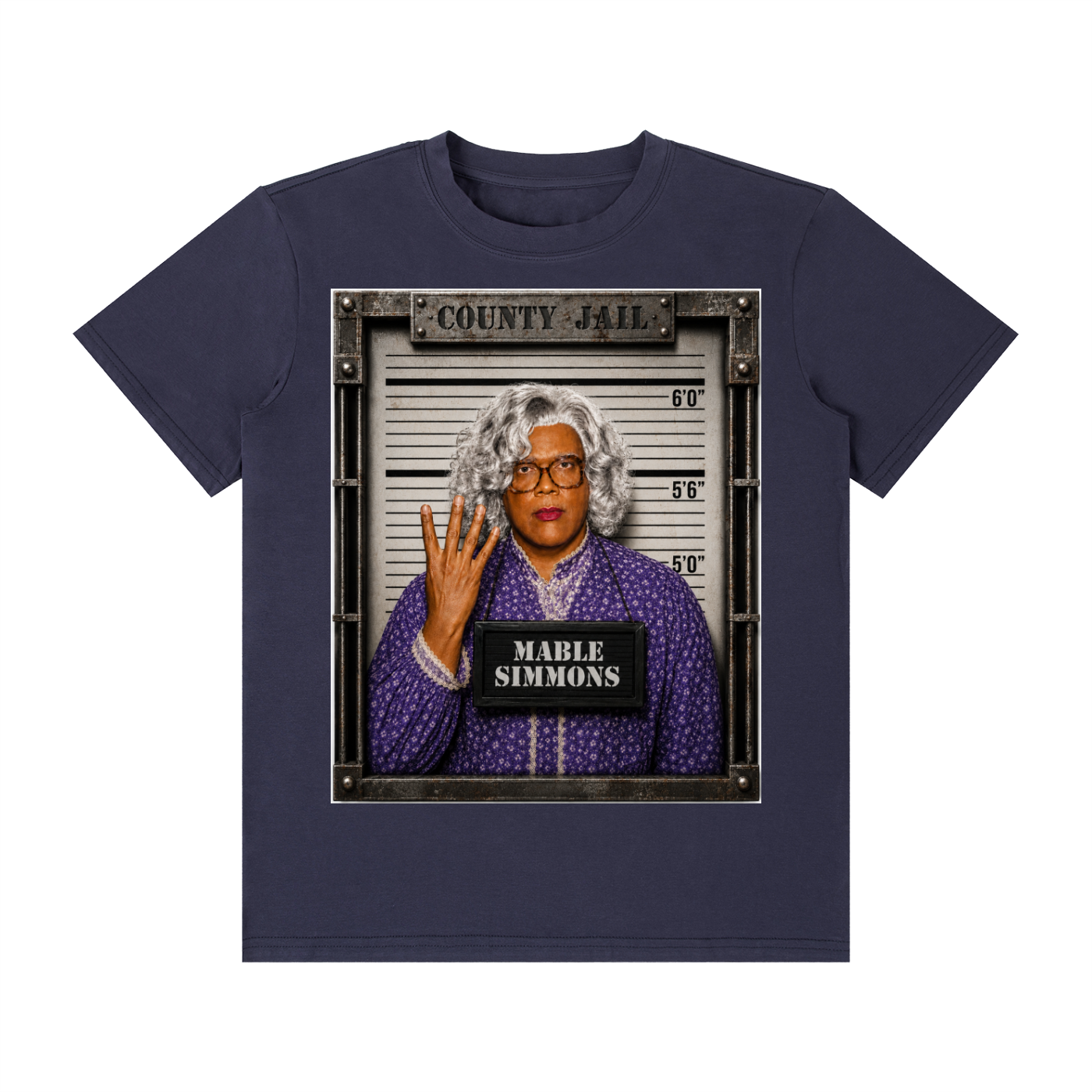 Madea 4ever4s Unisex Classic Crew Neck Cotton T-Shirt
