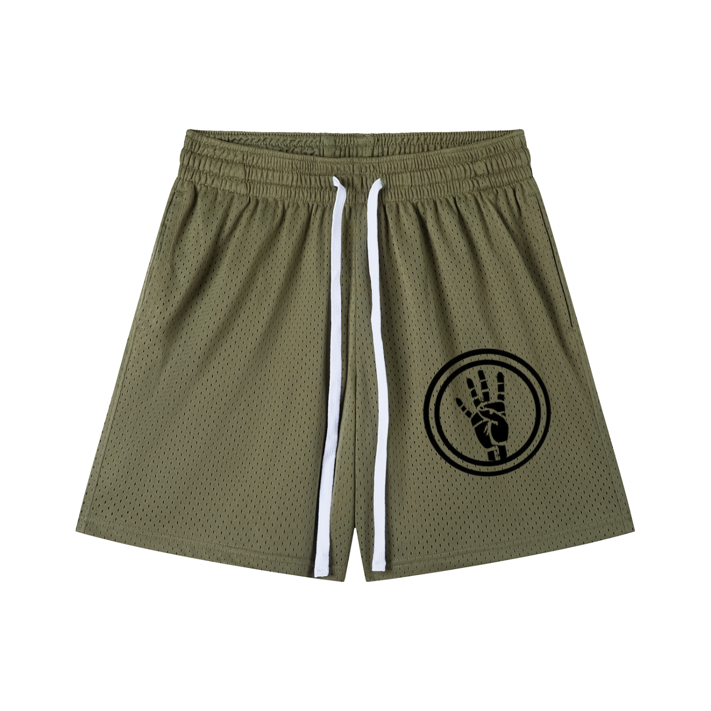 4ever4s Mesh Drawstring Shorts