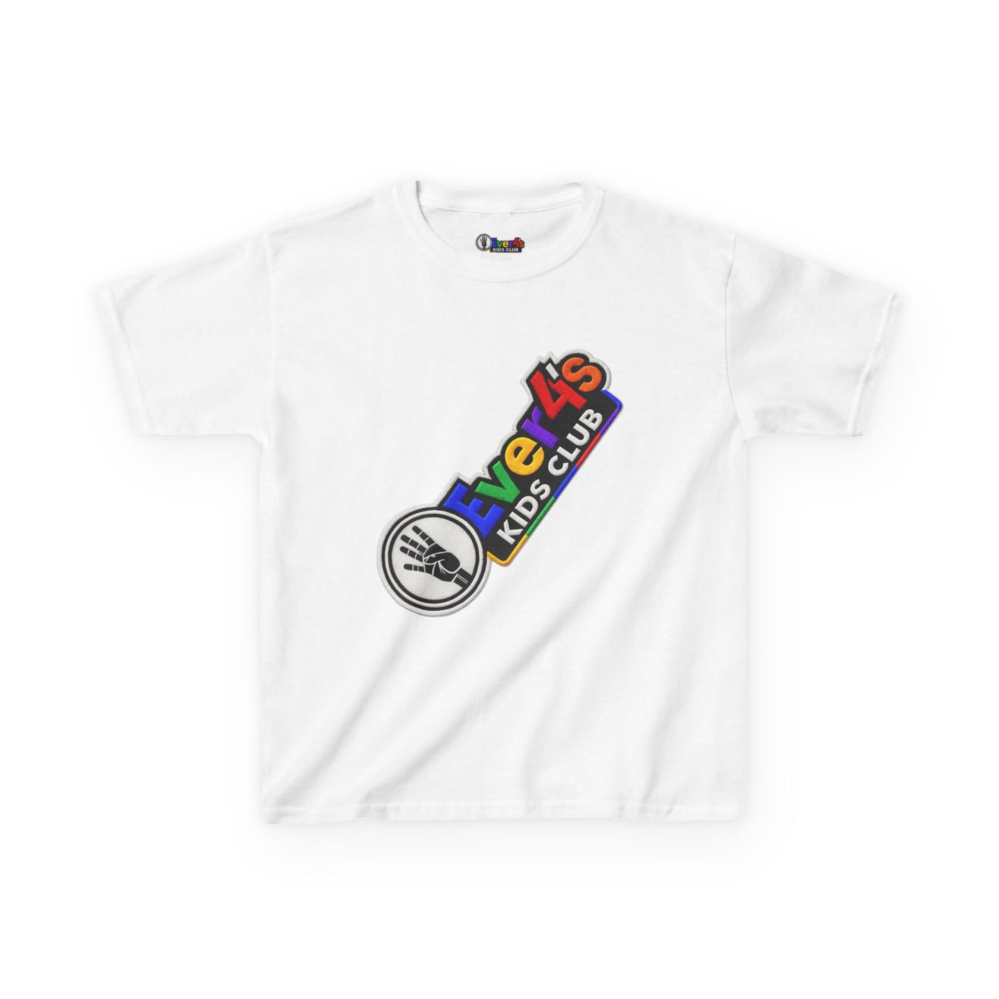 Kids Tee — 4ever4s Kids Club' Colorful Logo Shirt