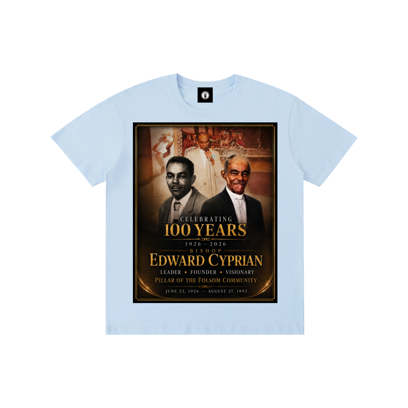 Late Bishop Cyprian Cotton Unisex T-Shirt