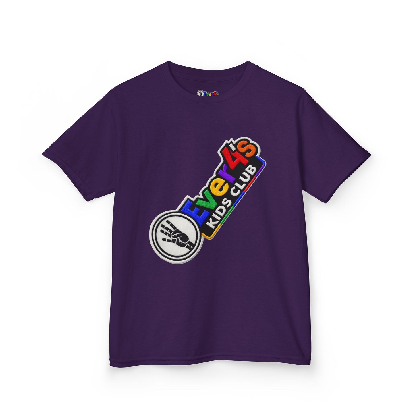 Kids Tee — 4ever4s Kids Club' Colorful Logo Shirt
