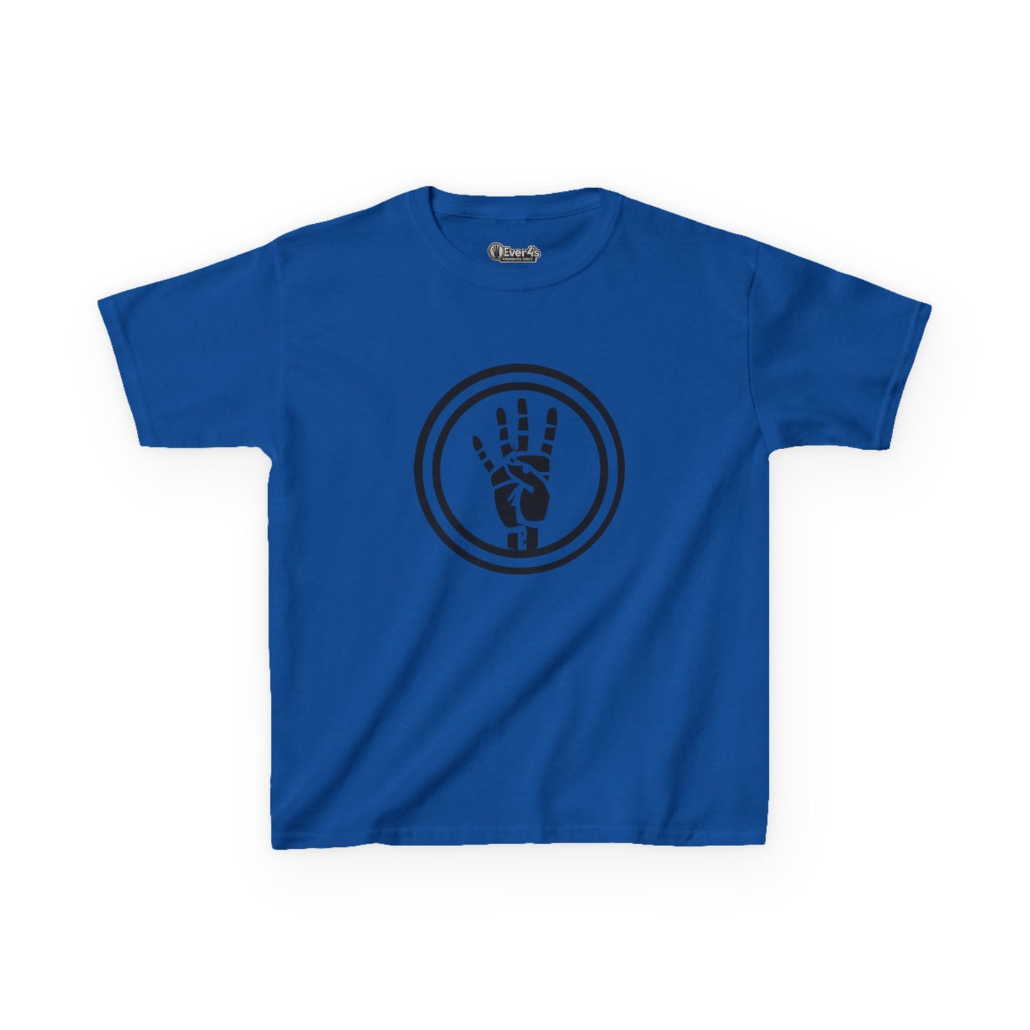 4ever4s Kids Tee — Peace Sign Hand Graphic Shirt