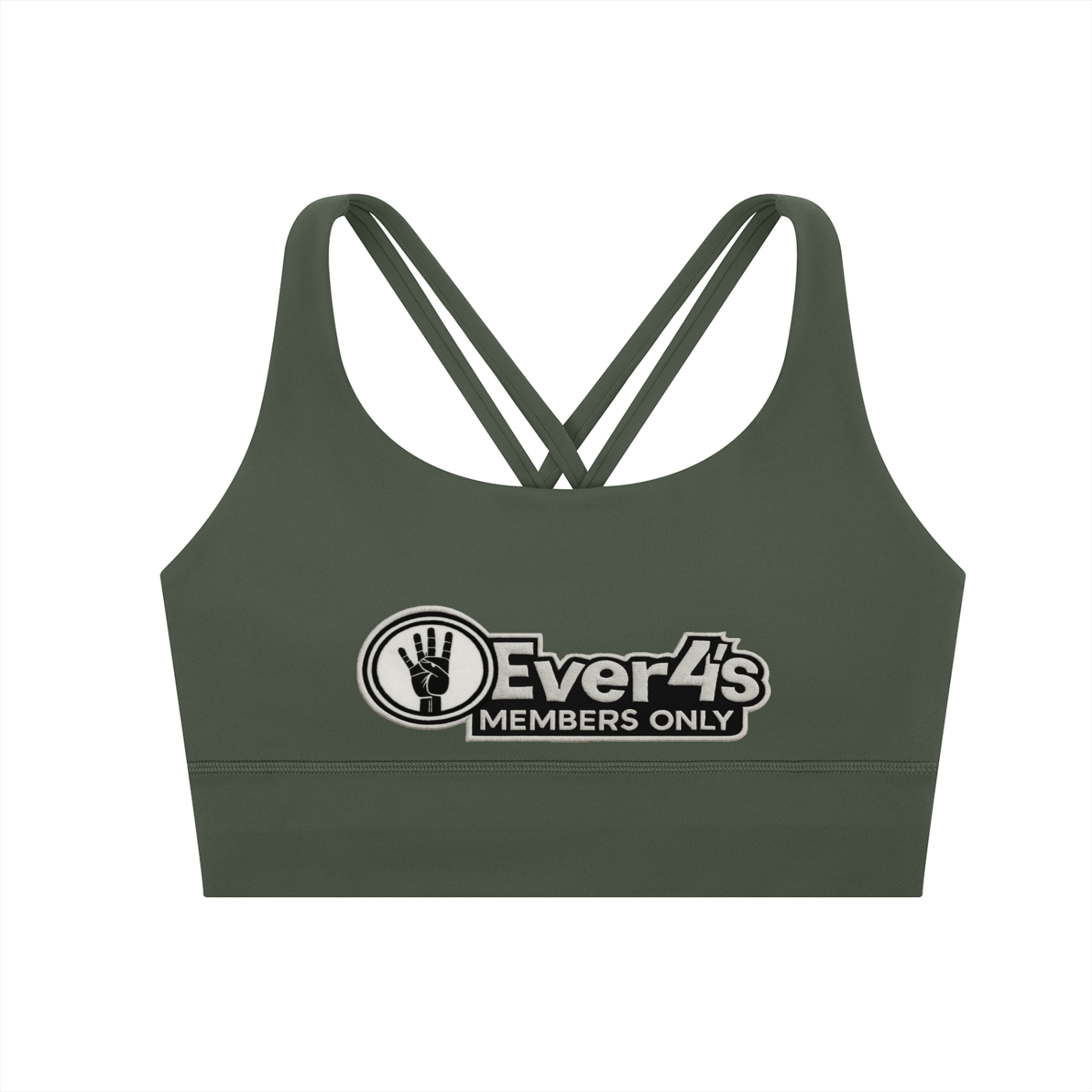 4ever4s Strappy Criss-Cross Sports Bra