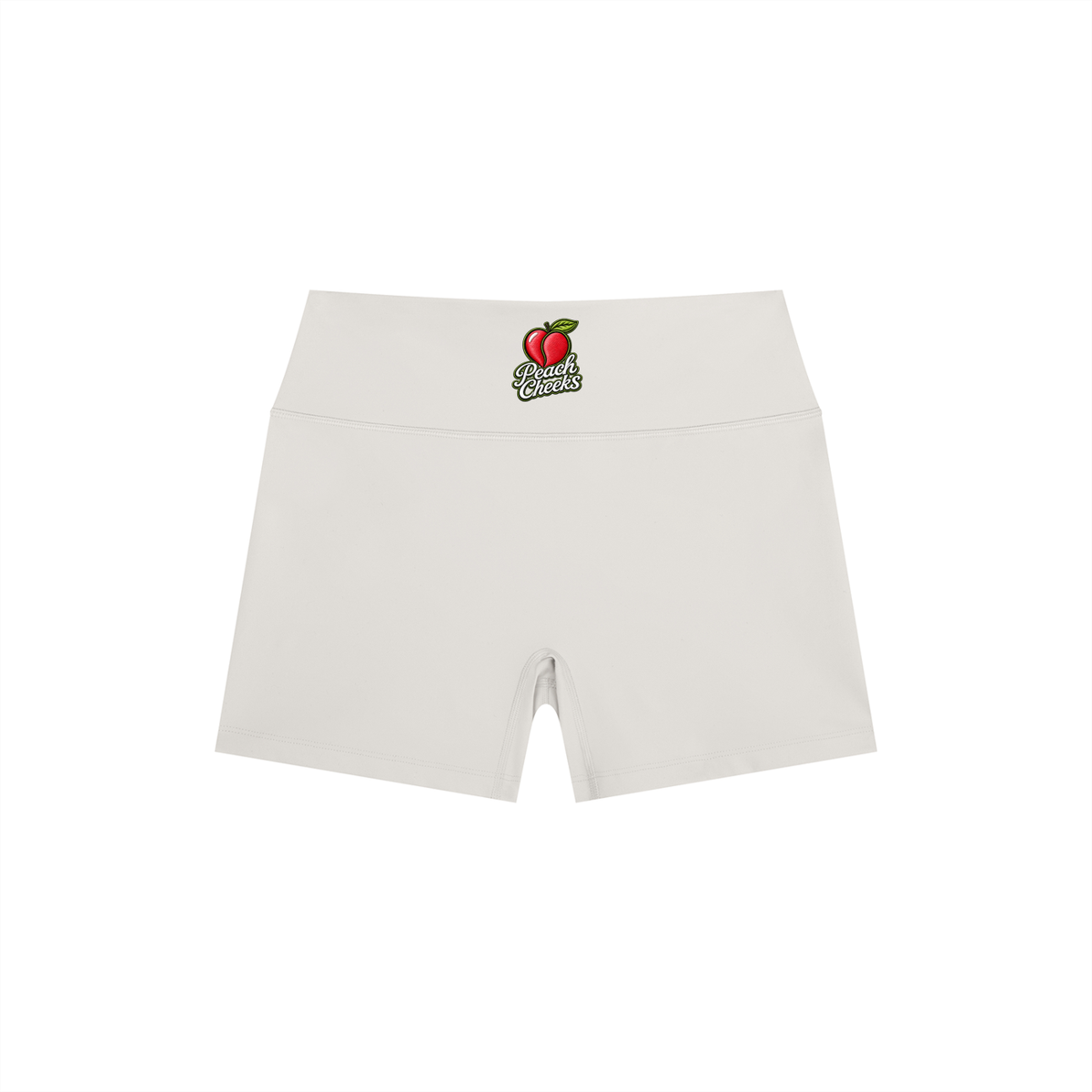 "Peach Cheeks" Women’s High Rise Yoga Shorts