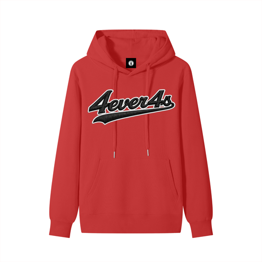 4ever4s Baseball Logo Classic Unisex Cotton Hoodie
