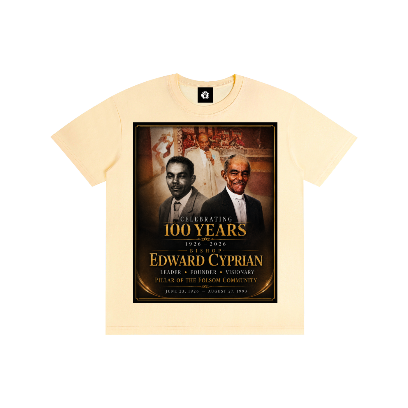 Late Bishop Cyprian Cotton Unisex T-Shirt