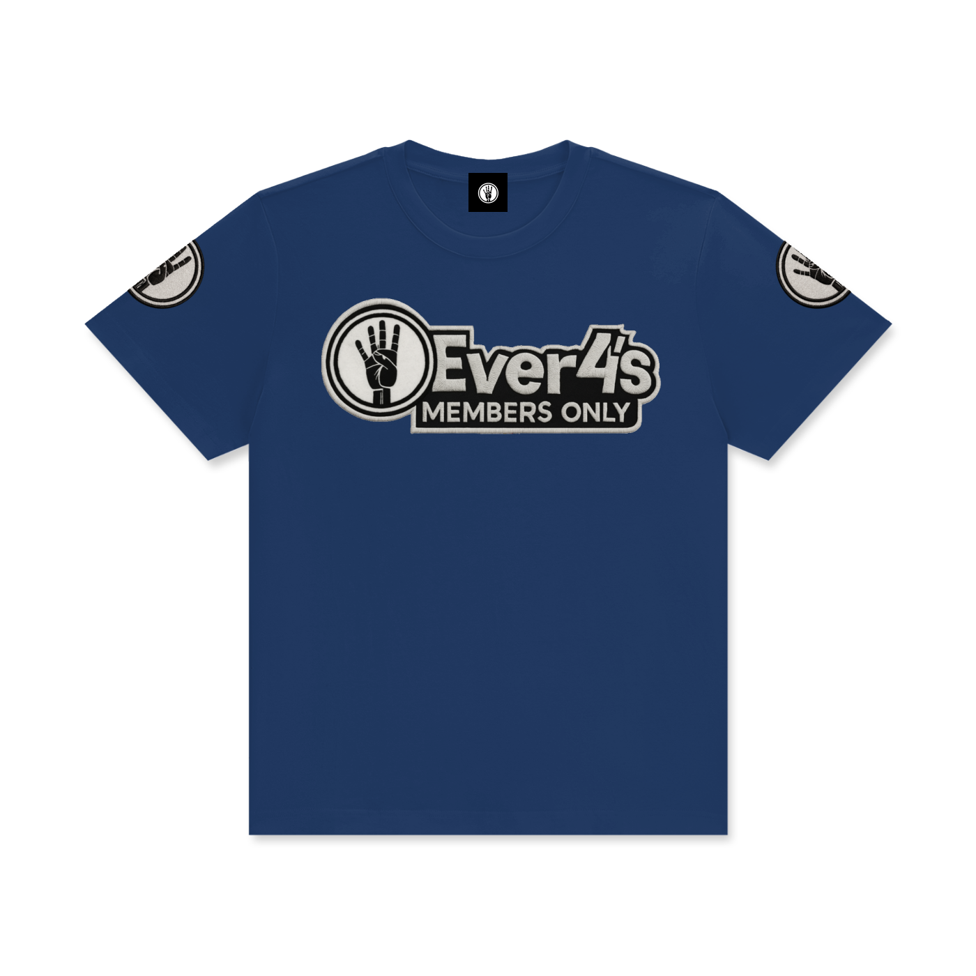 4ever4s Members Only Unisex Classic Crew Neck Cotton T-Shirt