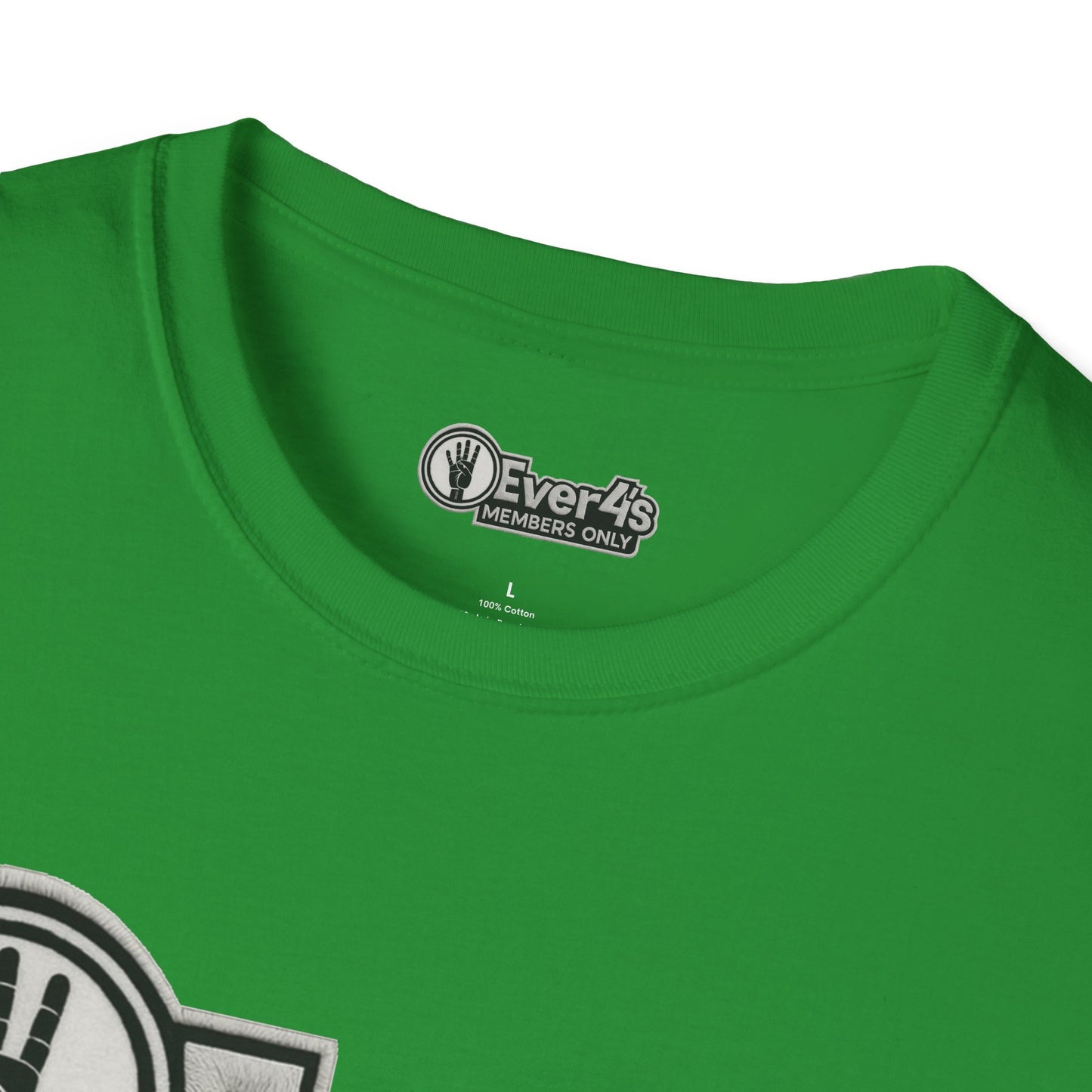 Members Only "4Ever 4's" T‑Shirt — Retro Hand‑Signal Graphic Tee