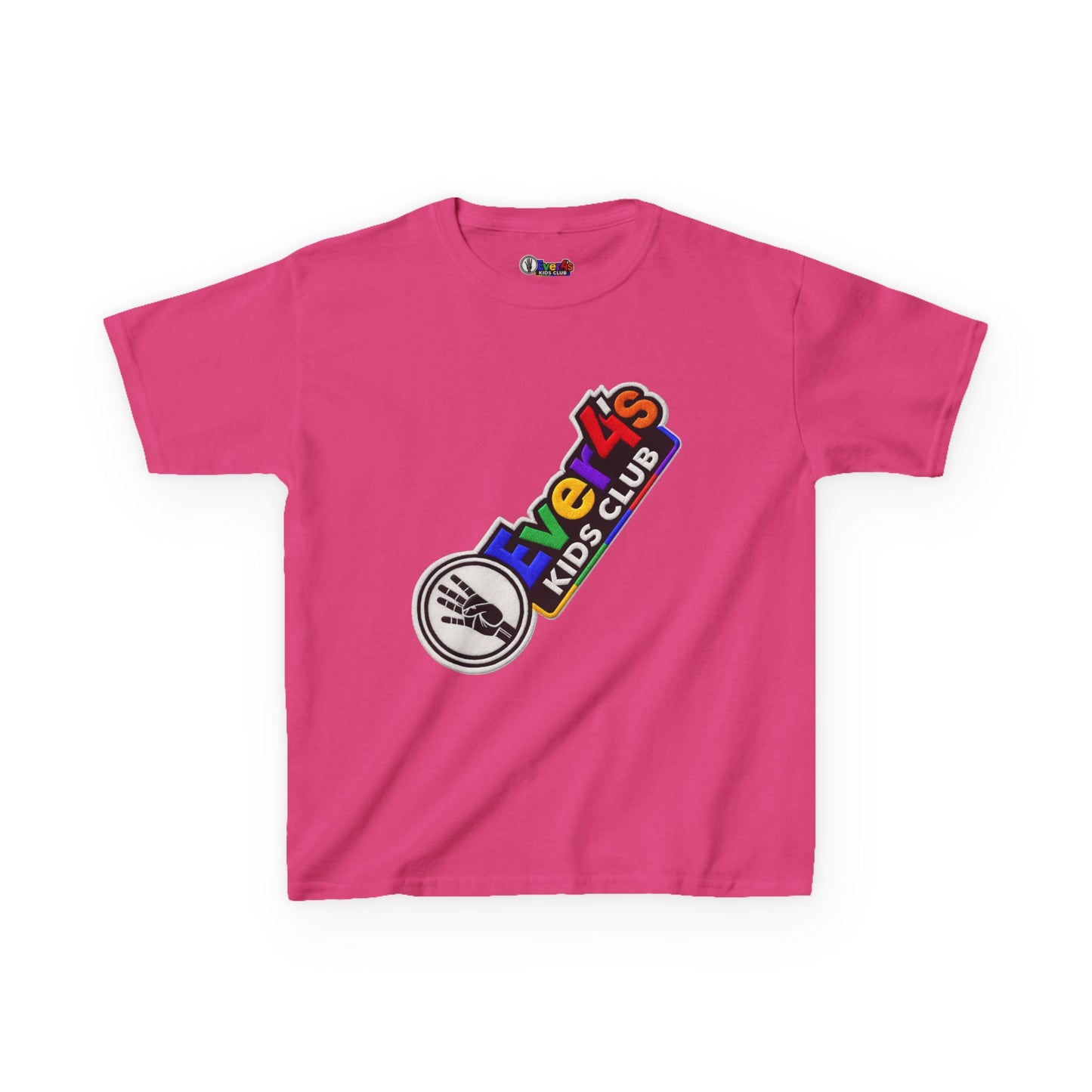 Kids Tee — 4ever4s Kids Club' Colorful Logo Shirt