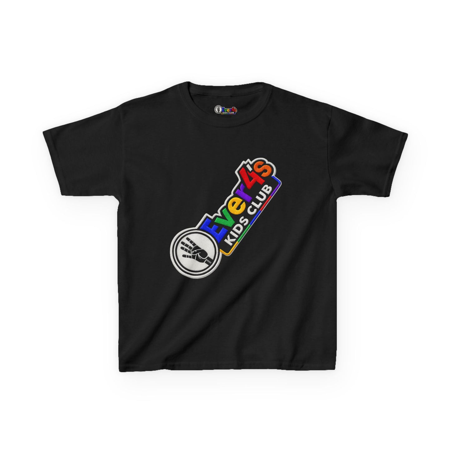 Kids Tee — 4ever4s Kids Club' Colorful Logo Shirt