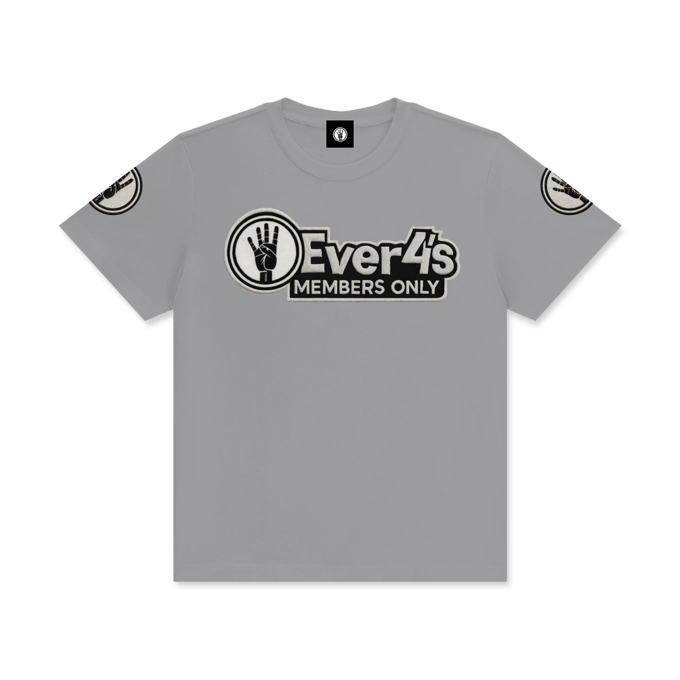 4ever4s Members Only Unisex Classic Crew Neck Cotton T-Shirt