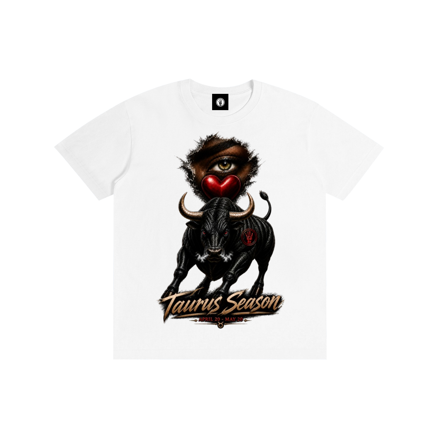 4ever4s Eye Love Taurus Pure Cotton Unisex T-Shirt