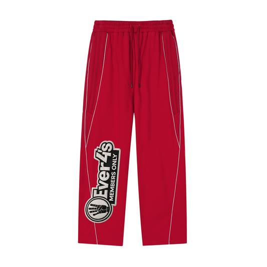 Members Only 4ever4s Reflection Striped Straight-Leg Sweatpants