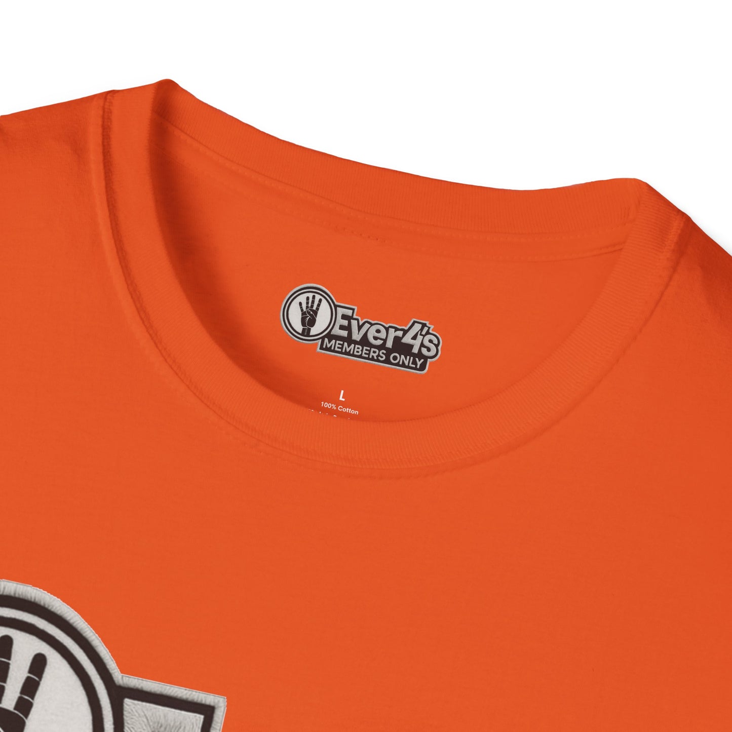 Members Only "4Ever 4's" T‑Shirt — Retro Hand‑Signal Graphic Tee