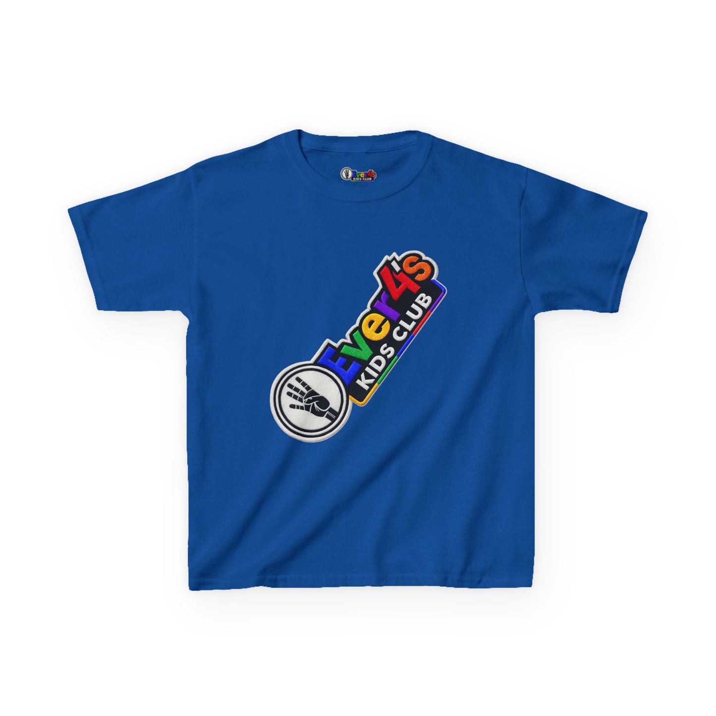 Kids Tee — 4ever4s Kids Club' Colorful Logo Shirt