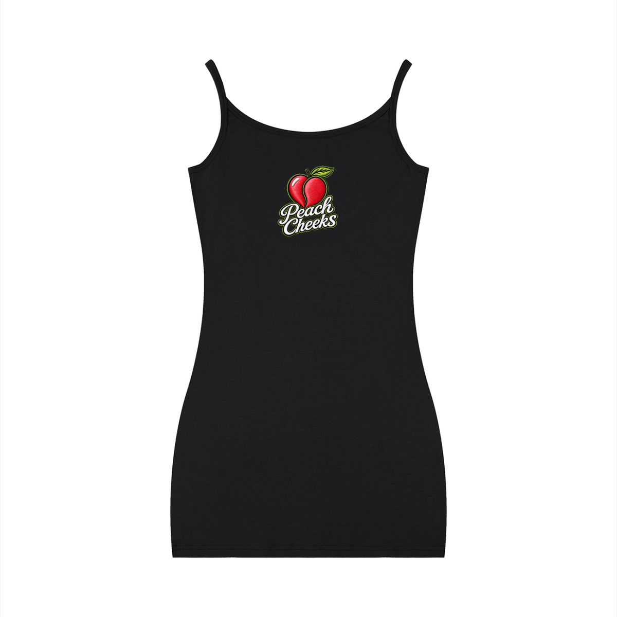 "PEACH CHEEKS " Women's Solid Tight Sleeveless Dress