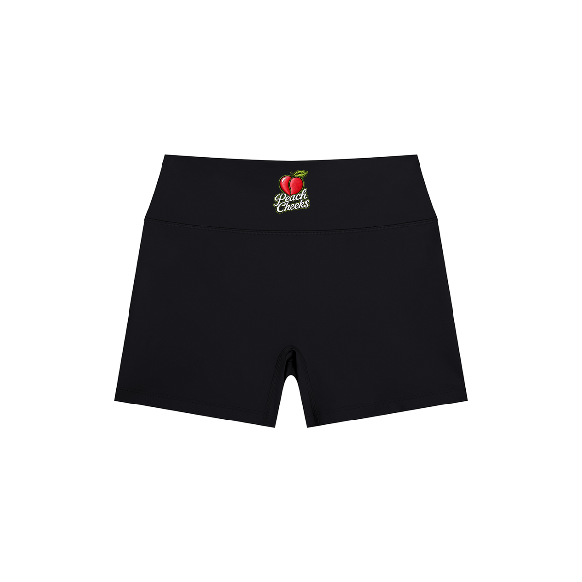 "Peach Cheeks" Women’s High Rise Yoga Shorts