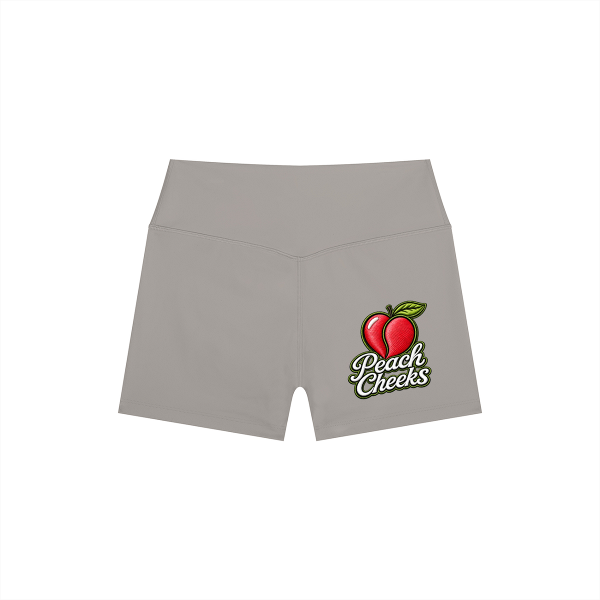 "Peach Cheeks" Women’s High Rise Yoga Shorts