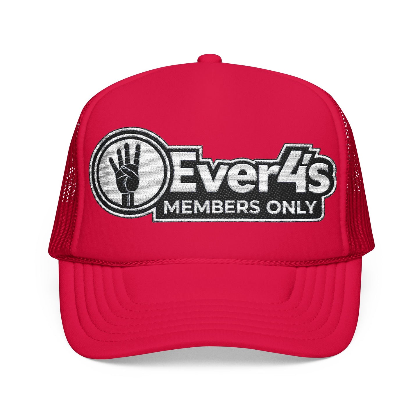 Copy of 4ever4s Members Only Embroidered Trucker Hat