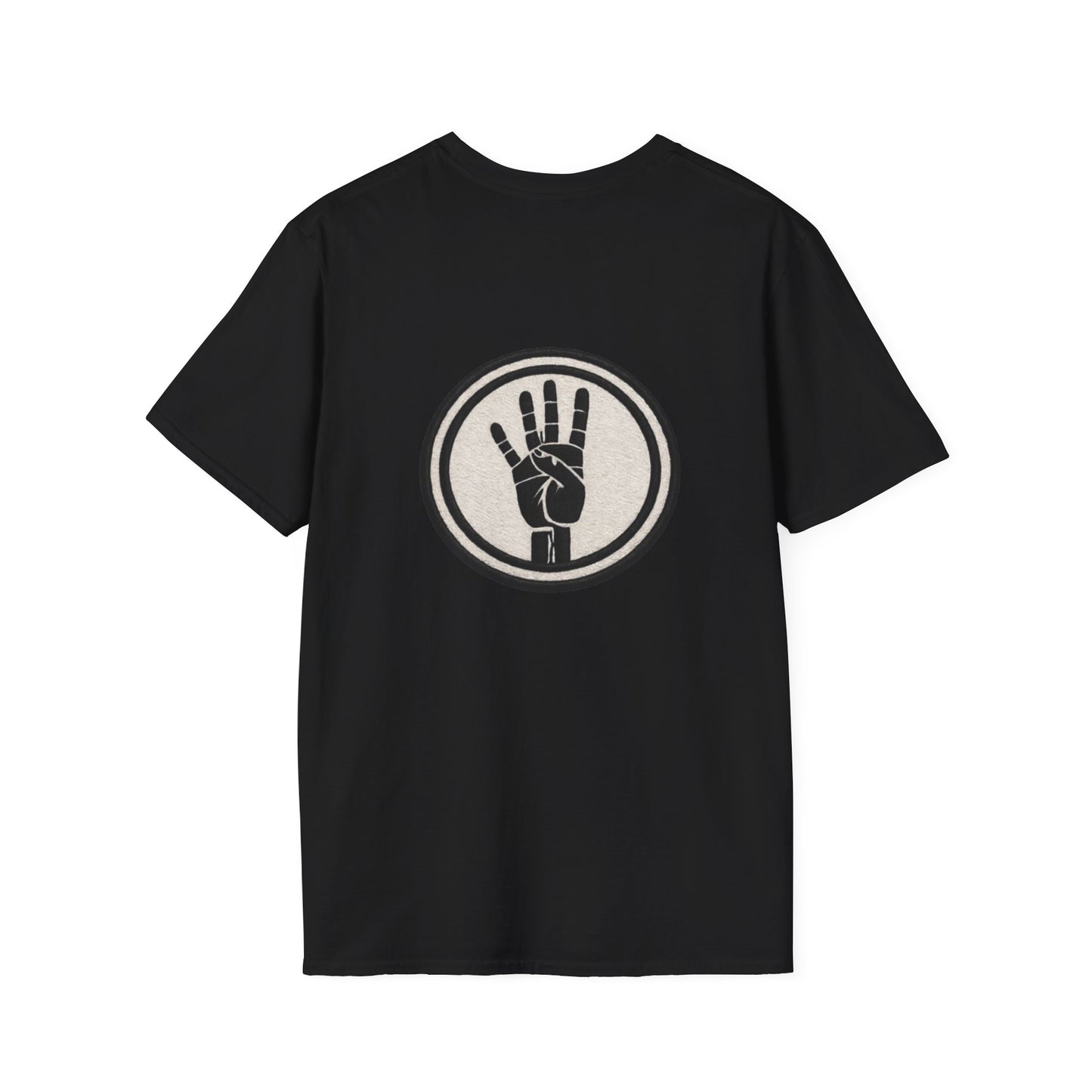 Members Only "4Ever 4's" T‑Shirt — Retro Hand‑Signal Graphic Tee
