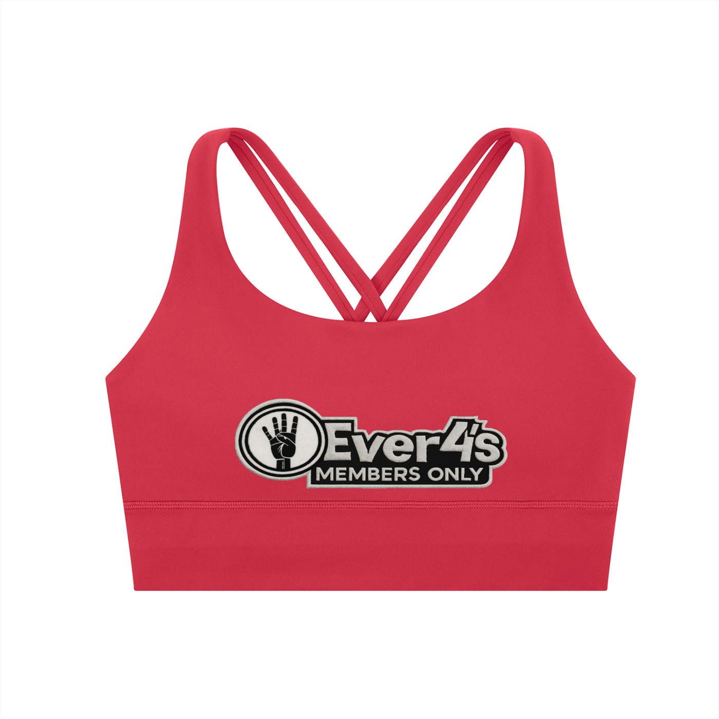 4ever4s Strappy Criss-Cross Sports Bra