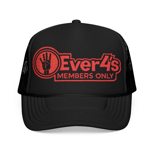 4Ever4's Members Only Embroidered Trucker Hat
