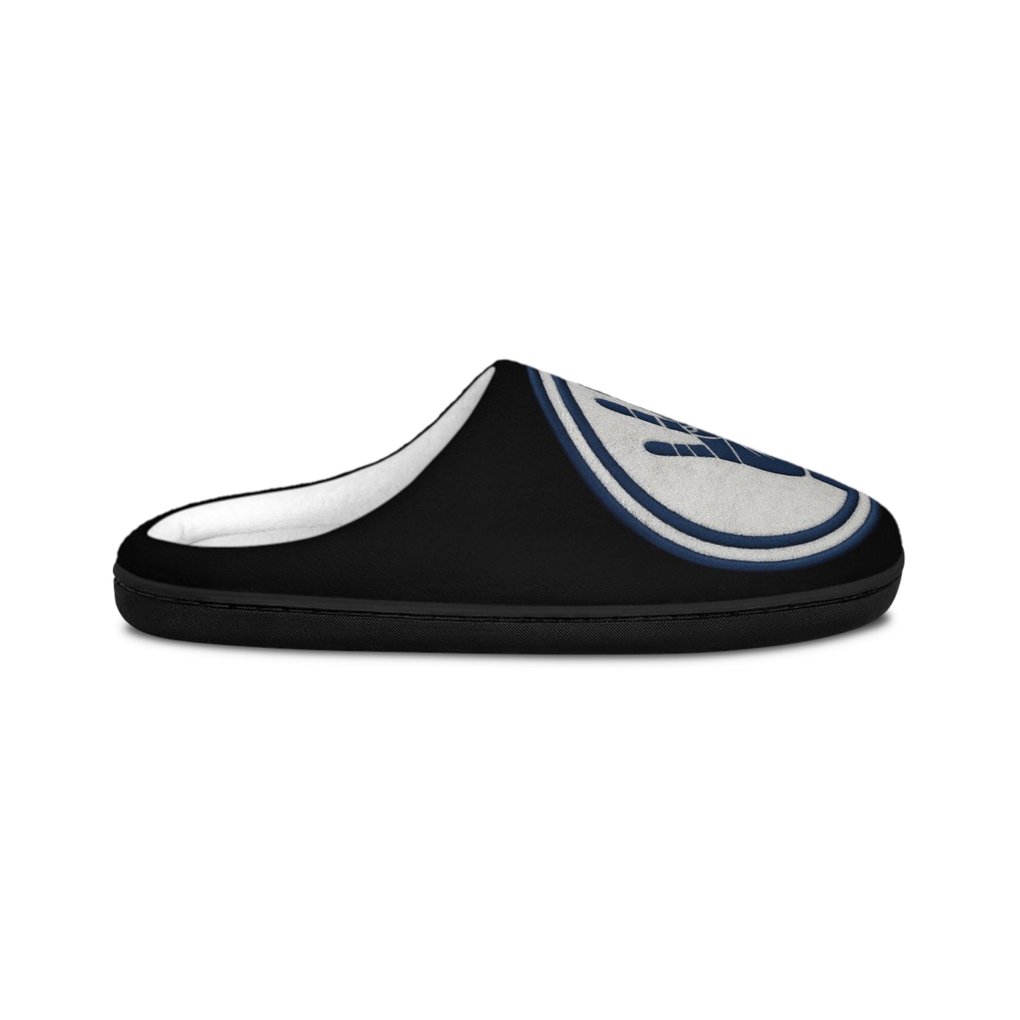 4ever4s Men's Indoor Slippers — Retro Hand Signal Logo Cozy Slide