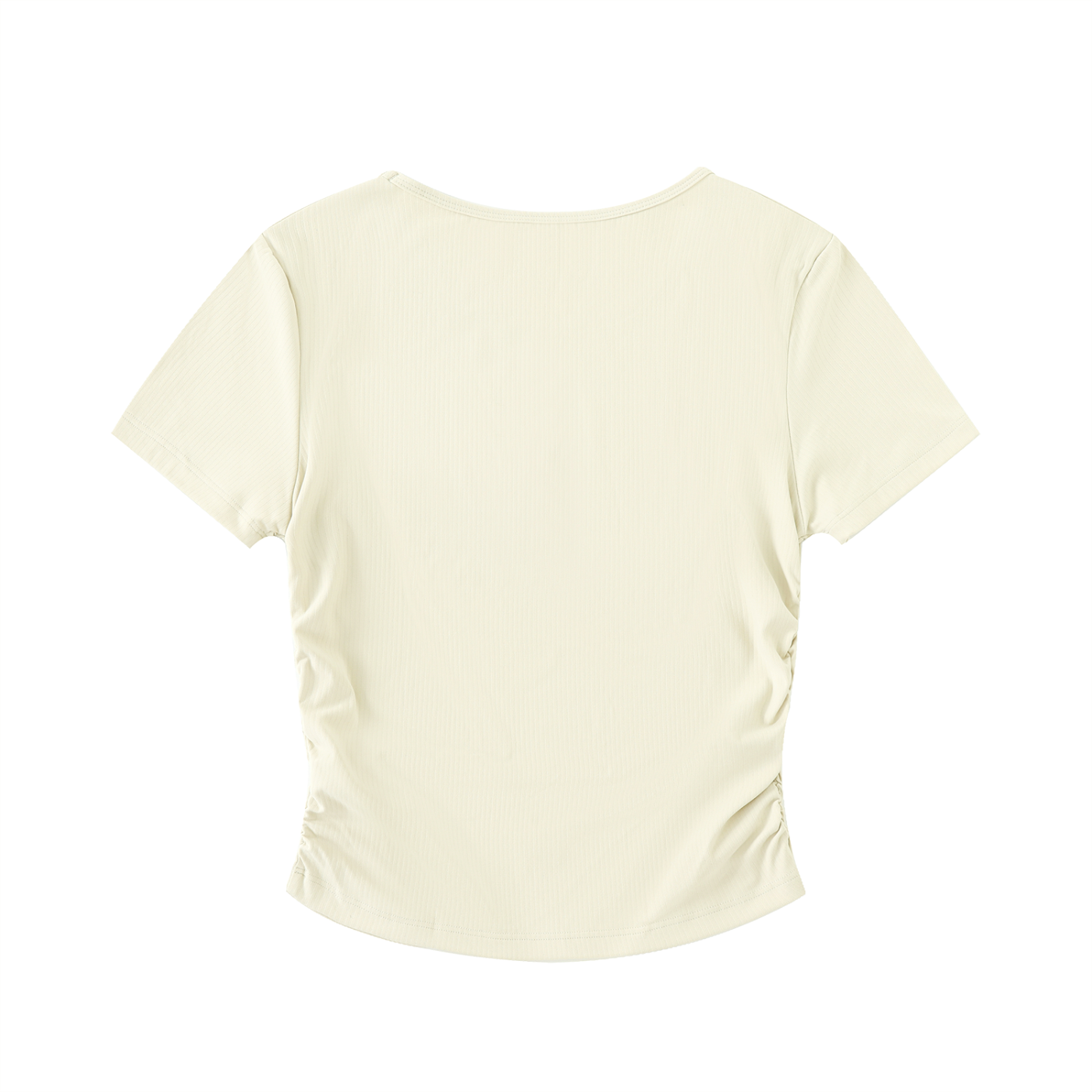 Members Only Ruched Bodycon Crop Top