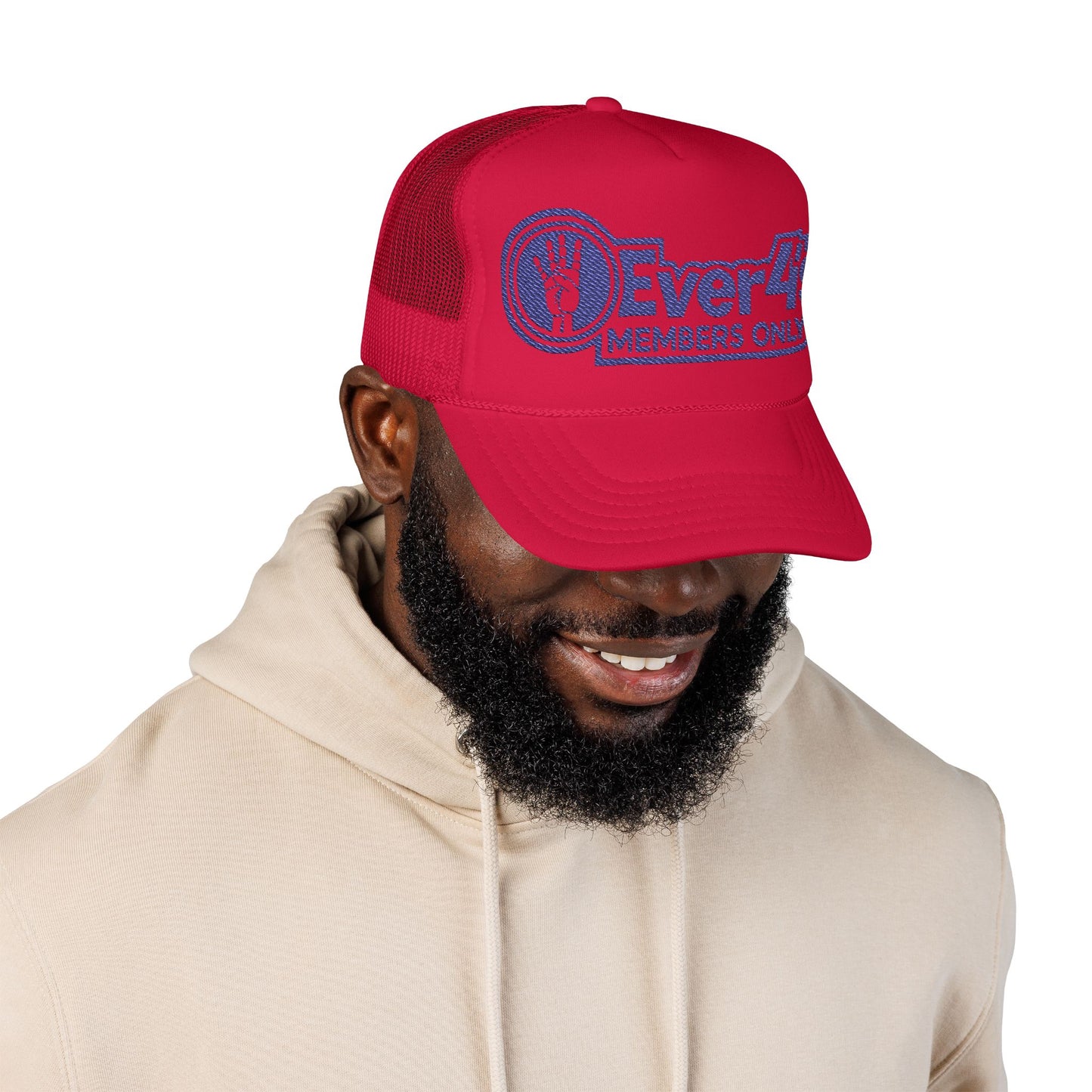 4ever4’s Members Only Embroidered Trucker Hat