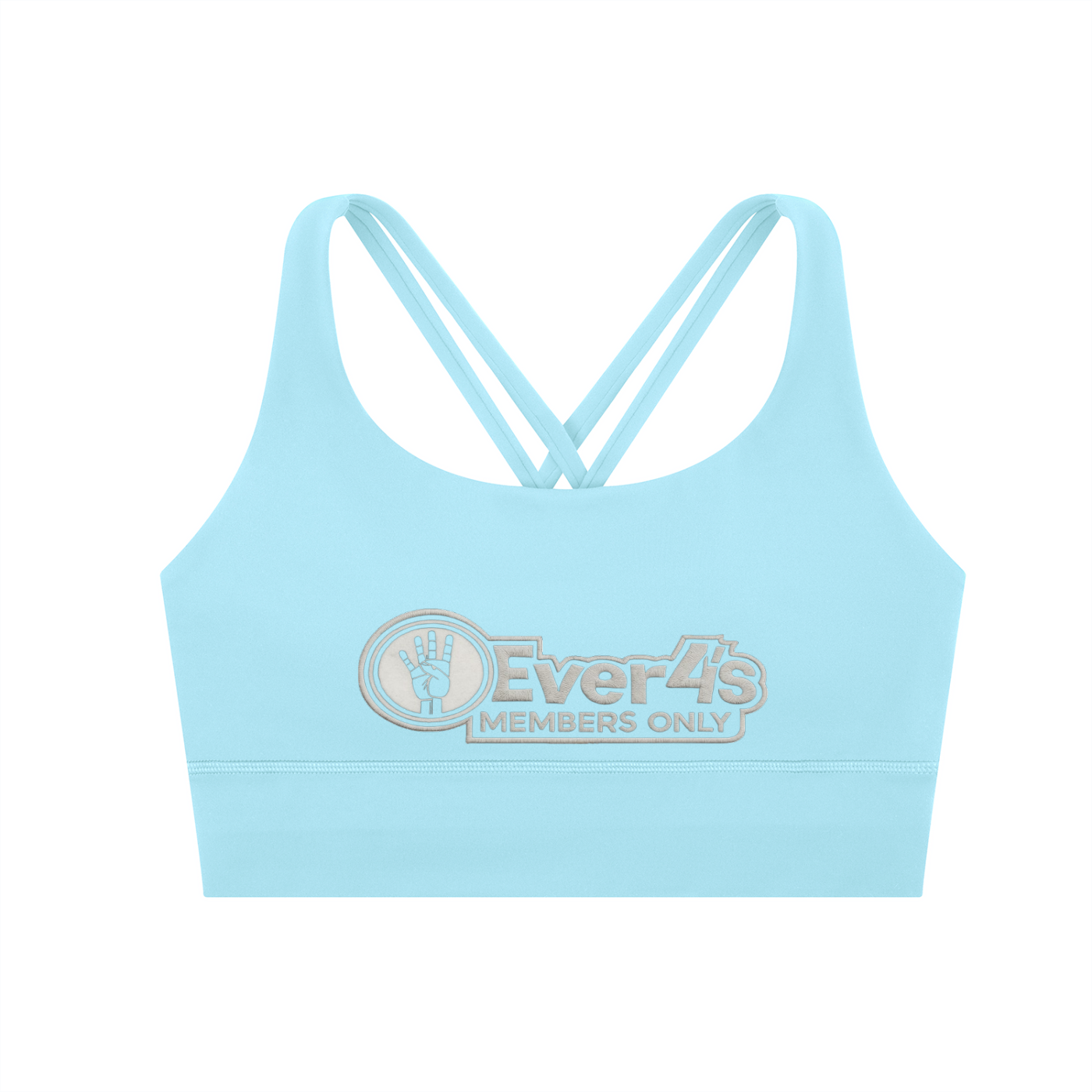4ever4s Strappy Criss-Cross Sports Bra