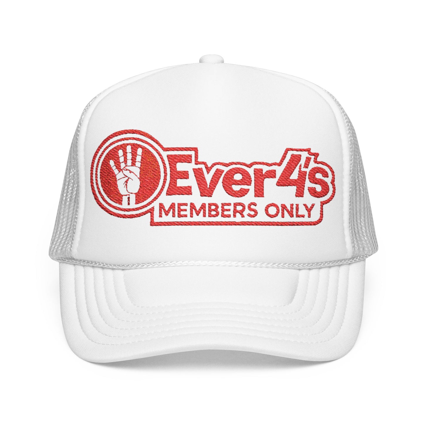 4Ever4's Members Only Embroidered Trucker Hat