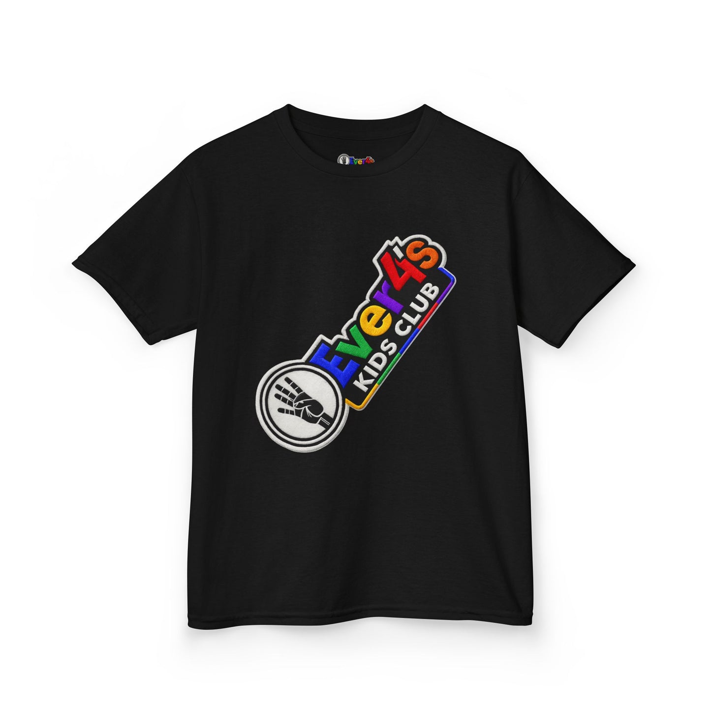 Kids Tee — 4ever4s Kids Club' Colorful Logo Shirt