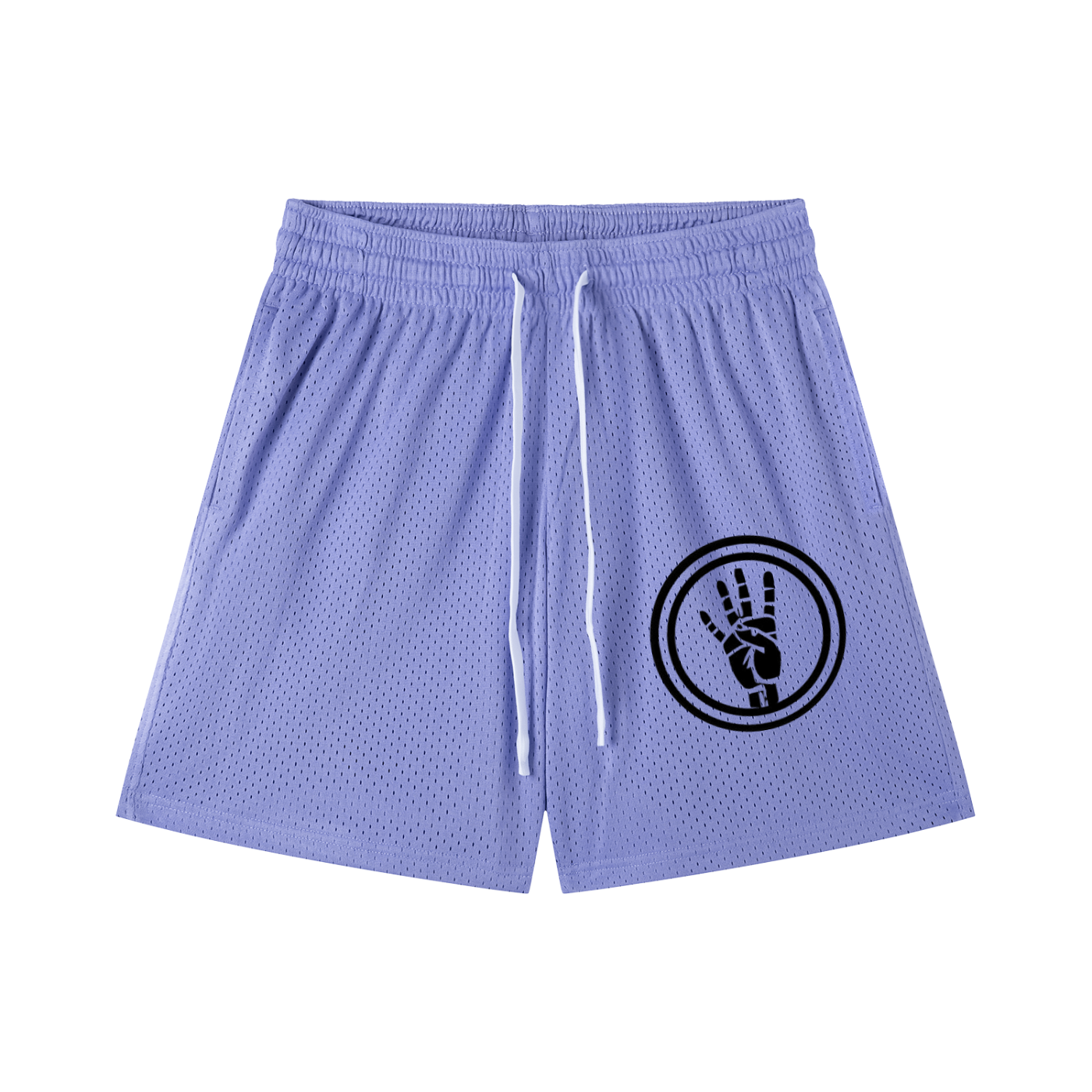 4ever4s Mesh Drawstring Shorts