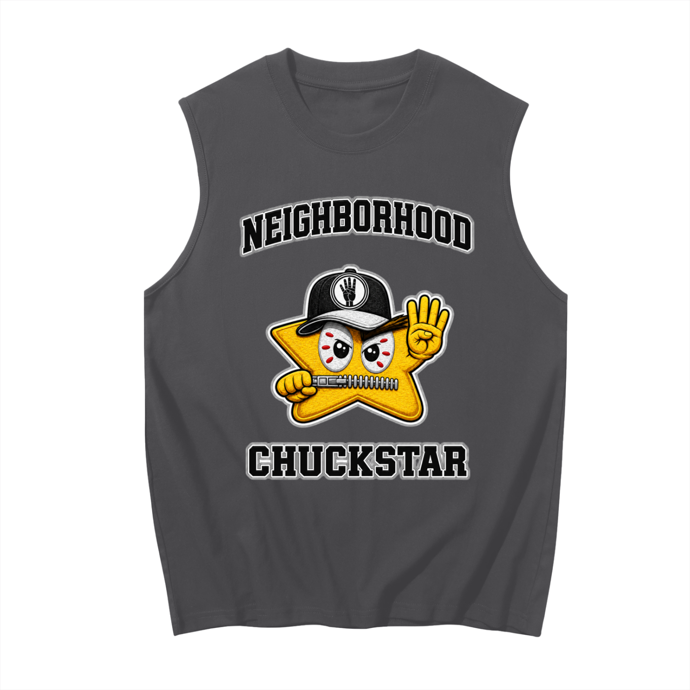 CHUCKSTAR Sleeveless Cotton Tank Top