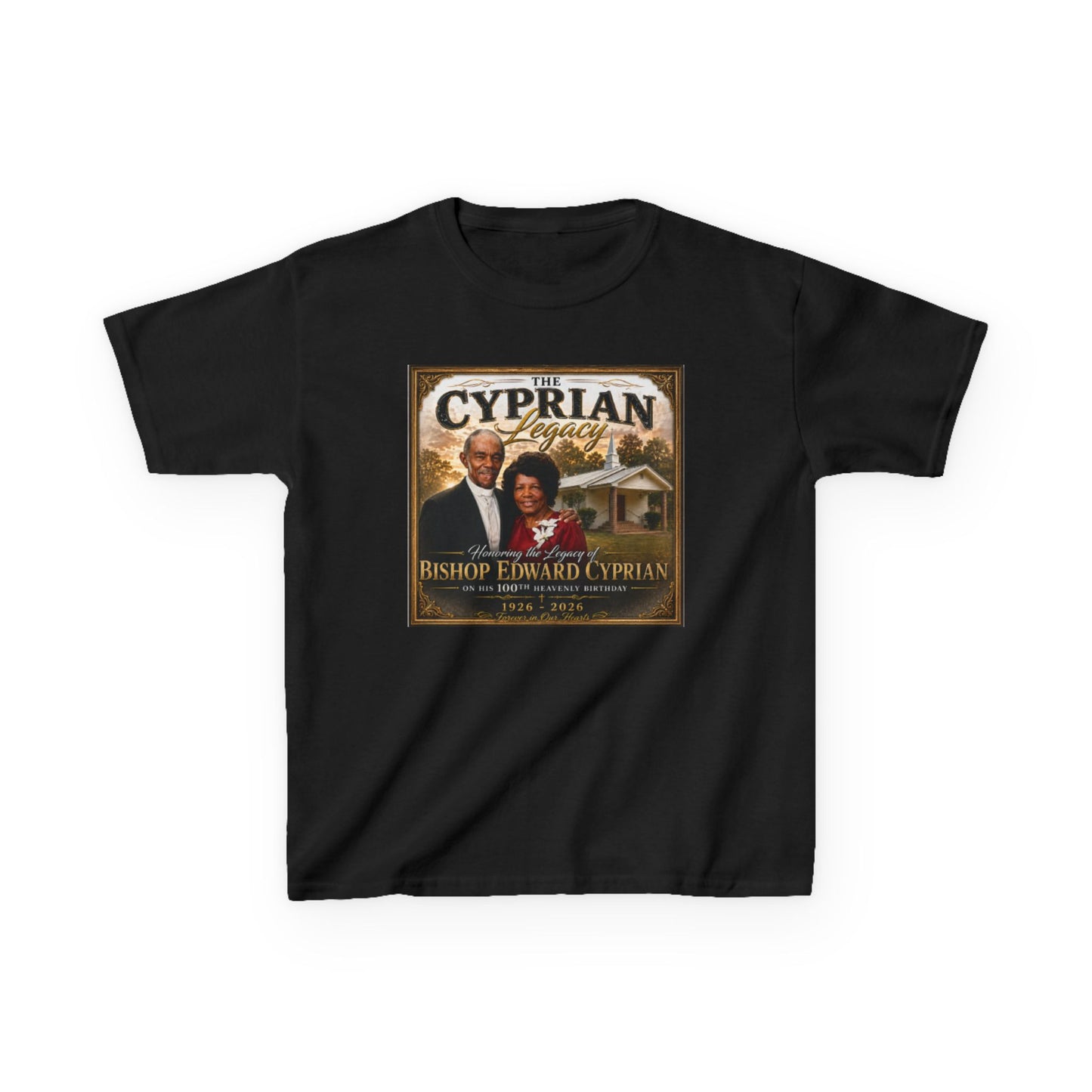 Kids Tee — "The Cyprian" Bishop Edward Cyprian Tribute Shirt