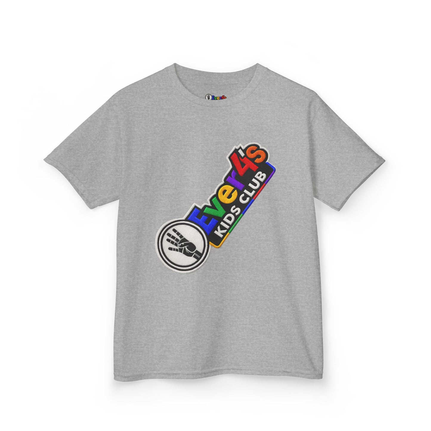Kids Tee — 4ever4s Kids Club' Colorful Logo Shirt