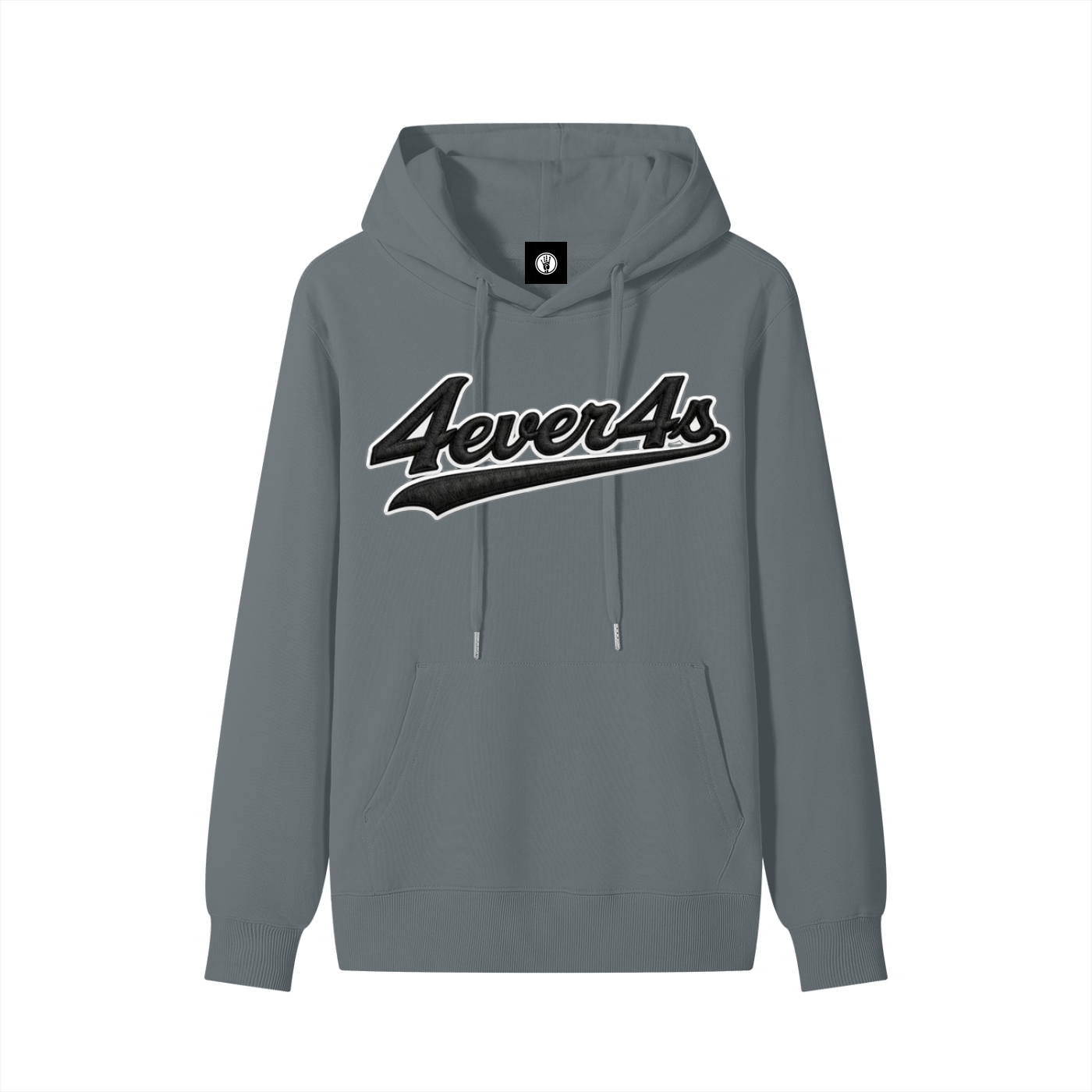 4ever4s Baseball Logo Classic Unisex Cotton Hoodie