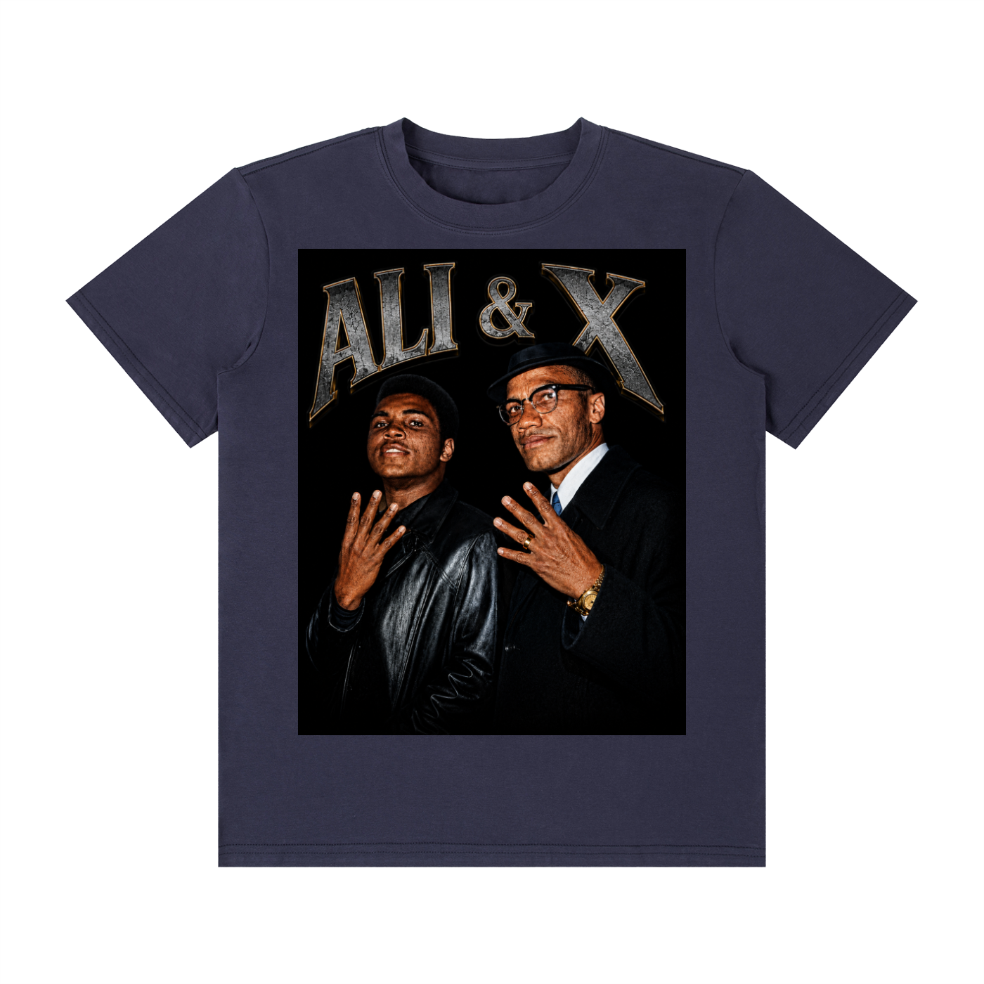 Ali &X 4ever4s Unisex Classic Crew Neck Cotton T-Shirt