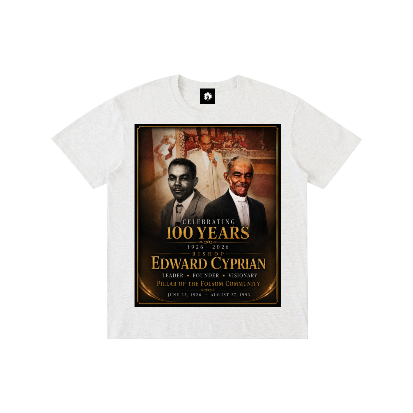 Late Bishop Cyprian Cotton Unisex T-Shirt