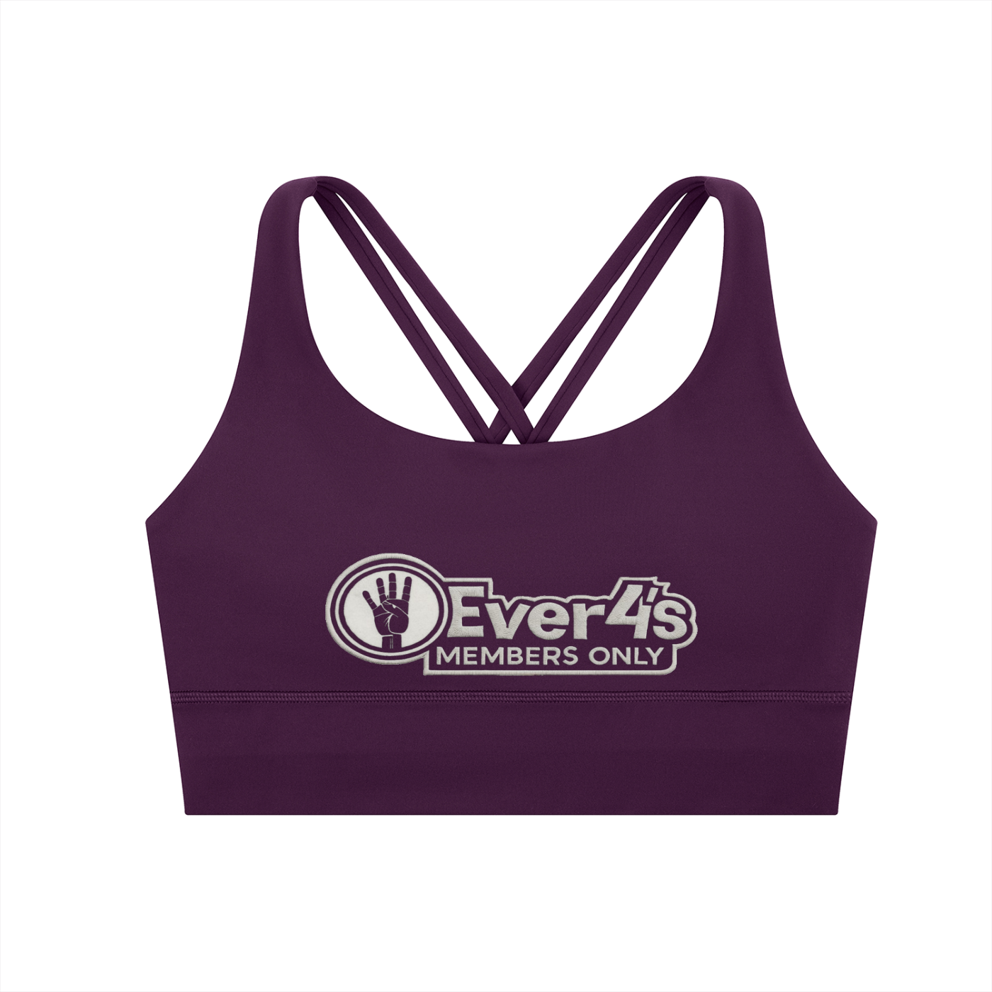 4ever4s Strappy Criss-Cross Sports Bra