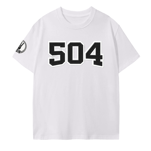 Area Code 4ever4s 504 Unisex Seamless Cotton T-Shirt