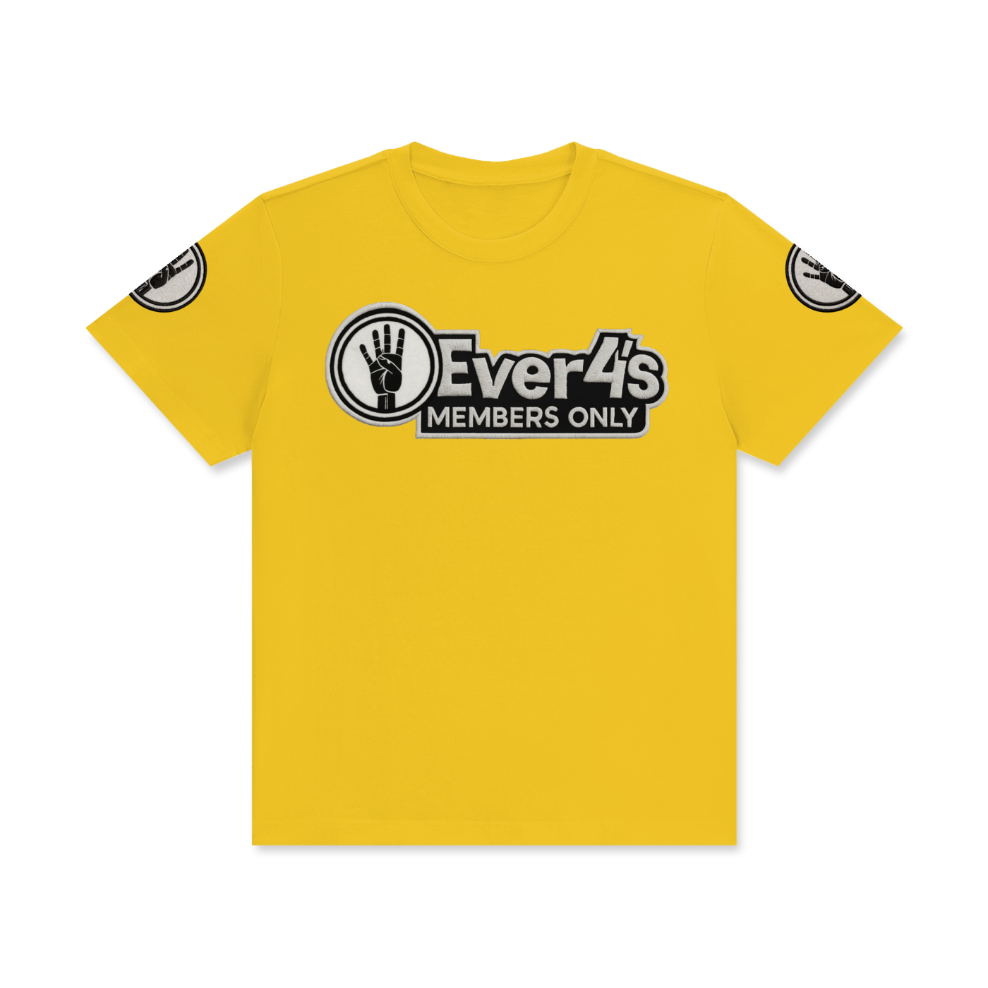 Unisex Classic Crew Neck Cotton T-Shirt