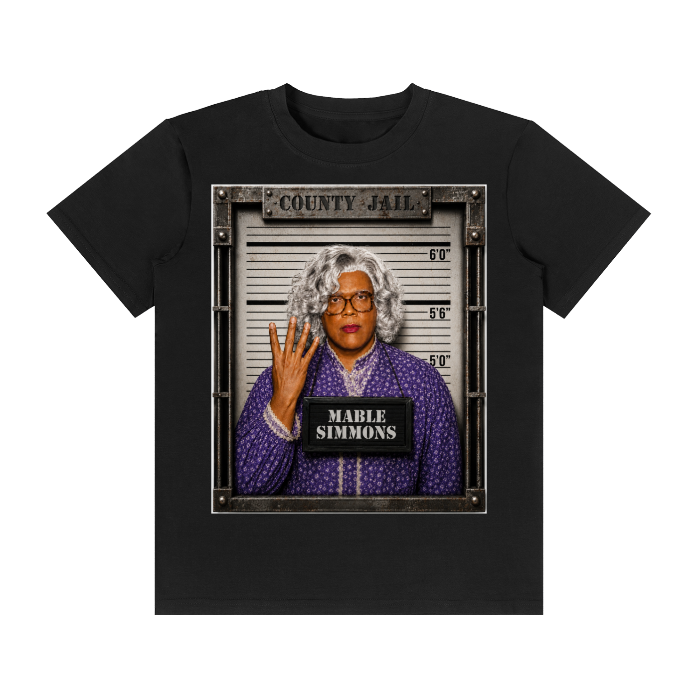 Madea 4ever4s Unisex Classic Crew Neck Cotton T-Shirt