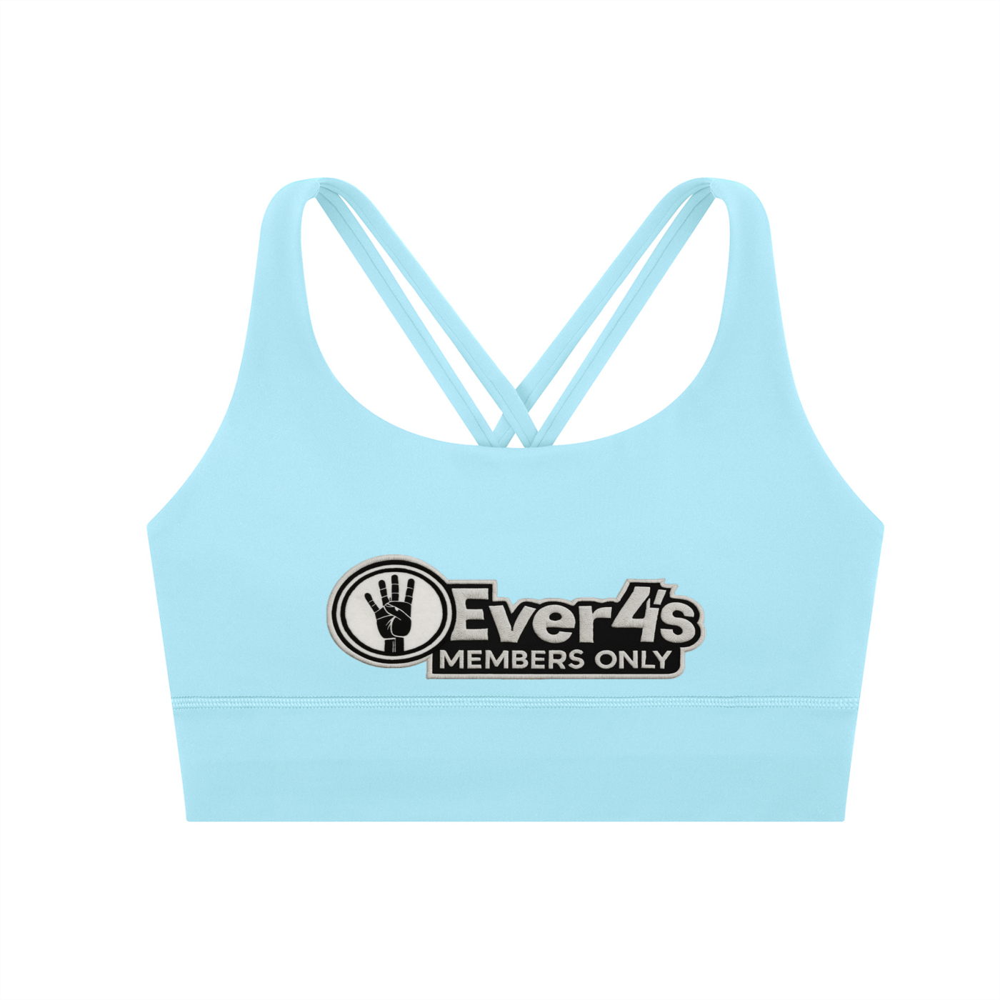 4ever4s Strappy Criss-Cross Sports Bra